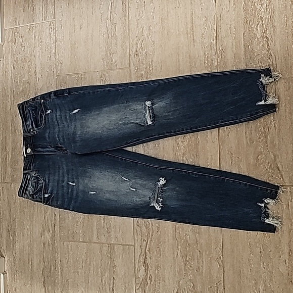 Risen Los Angeles Women's Straight Leg Blue Jeans sz 7/28 - Picture 1 of 9